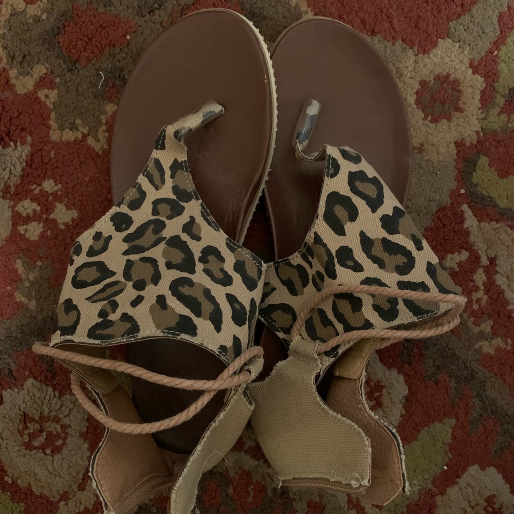 Women’s Leopard Sandals
